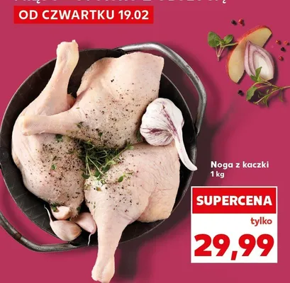 Noga z kaczki promocja w Kaufland