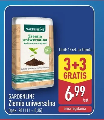 Ziemia uniwersalna Gardenline promocja w Aldi