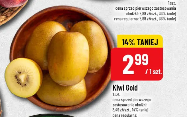 Kiwi Gold promocja w POLOmarket
