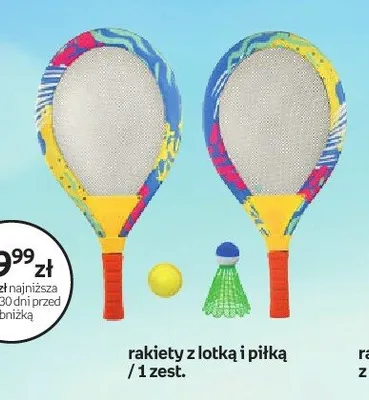 Rakiety z lotką i piłką promocja w Empik