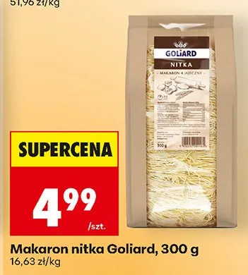 Makaron nitka promocja w Biedronka