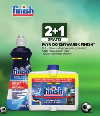 Płyn do zmywarek Finish nabłyszczający promocja w Stokrotka