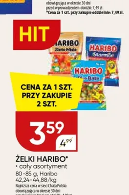 Żelki Haribo Złote Misie promocja w Chata Polska