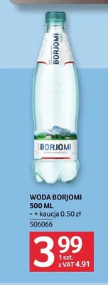 Woda Borjomi promocja w Selgros