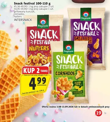 Chrupki Przysnacki Snack Festival Grillowany Kurczak promocja w Prim Market