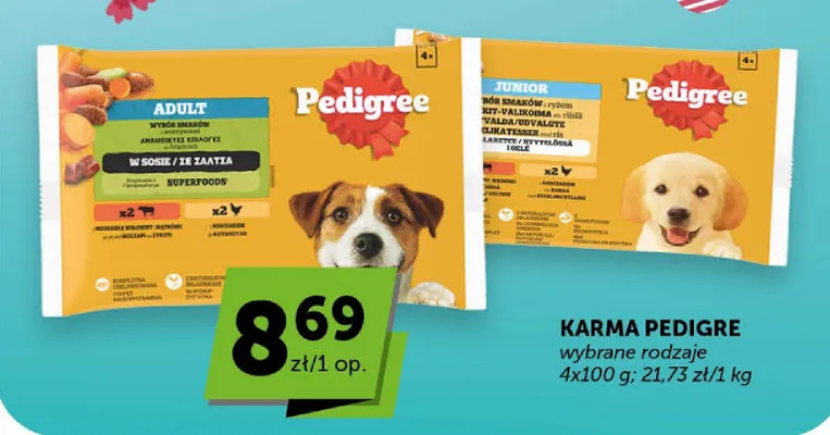 Karma wybrane rodzaje promocja w Groszek