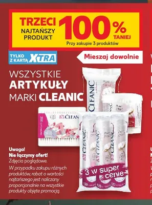 Artykuły marki Cleanic promocja w Kaufland