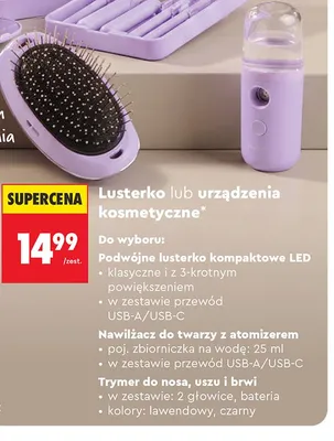 Nawilżacz do twarzy z atomizerem Hoffen promocja w Biedronka