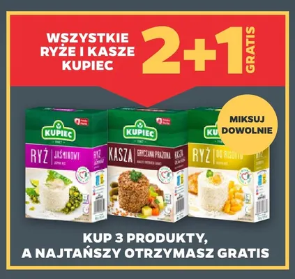 Ryż jaśminowy Kupiec promocja w Netto
