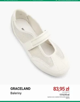Baleriny Graceland promocja w Deichmann