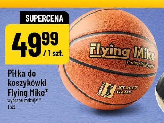 Piłka do koszykówki Flying Mike promocja w POLOmarket