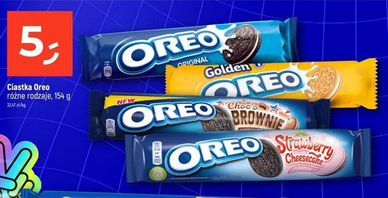 Ciastka Oreo Choc'o Brownie promocja w Dealz