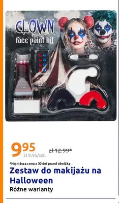 Zestaw do makijażu na Halloween promocja w Action