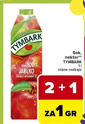 Sok, nektar promocja w Carrefour Express
