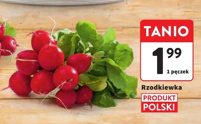Rzodkiewka promocja w Intermarche