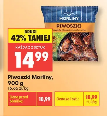 Piwoszki Morliny promocja w Biedronka