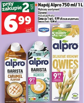 Napój Alpro 750ml/1L promocja w TOPAZ
