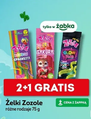Żelki Zozole promocja w Żabka