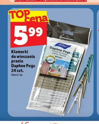 Klamerki do wieszania prania Titiz Daphne Pegs 24-pak promocja w TOPAZ