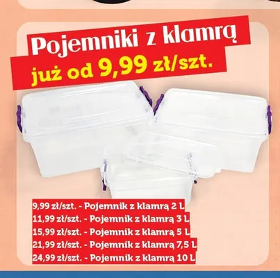 Pojemnik z klamrą Freshlife 2 l promocja w TOPAZ