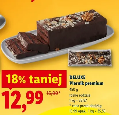 Piernik premium promocja w Lidl