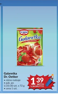Galaretka Dr. Oetker promocja w Makro
