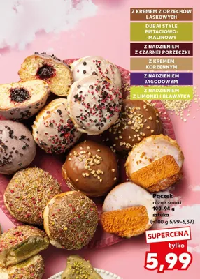 Pączek różne smaki promocja w Kaufland