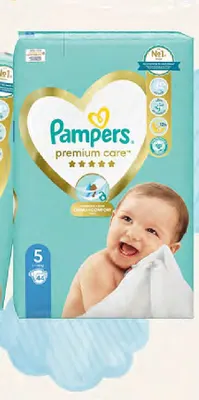 Pieluchy Pampers Premium Care rozmiar 5 promocja w Stokrotka