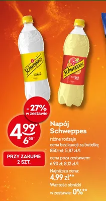 Napój gazowany Schweppes Citrus Mix promocja w Żabka