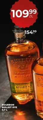 Bourbon Bulleit Rye amerykański 45% promocja w Duży Ben