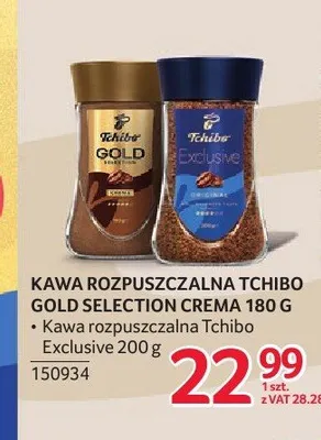 Kawa rozpuszczalna Tchibo Gold Selection Crema promocja w Selgros
