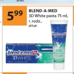 Pasta do zębów Blend-a-med 3D White promocja w Drogerie Laboo