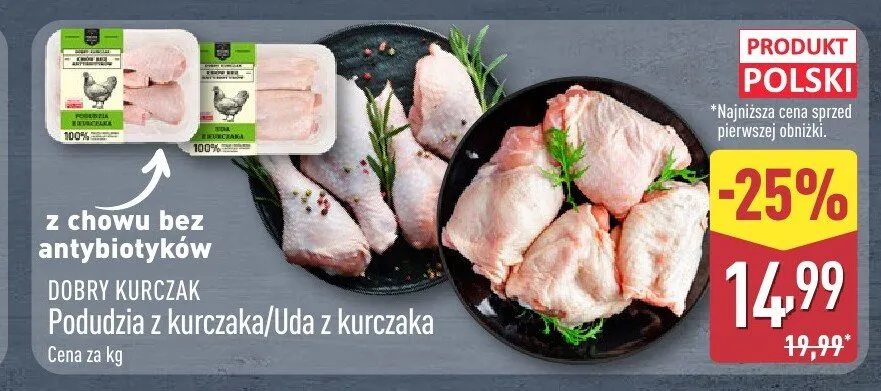 Uda z kurczaka Dobry Kurczak promocja w Aldi