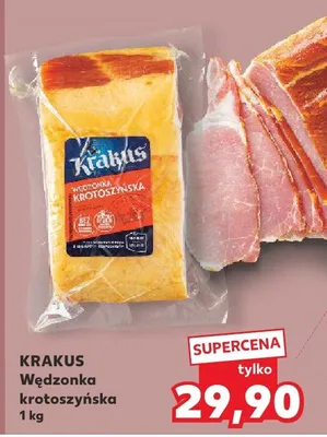 Wędzonka krotoszyńska Krakus promocja w Kaufland