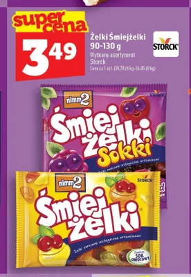 Żelki nimm2 Śmiejżelki promocja w TOPAZ