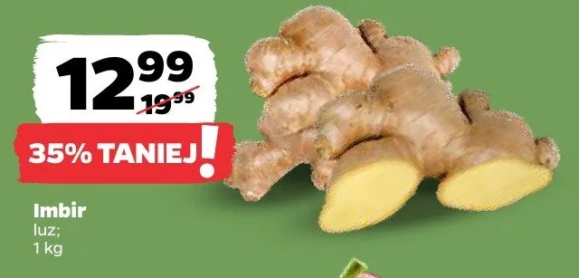 Imbir luz promocja w Netto