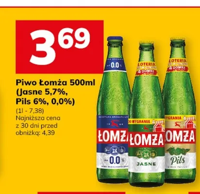 Piwo bezalkoholowe Łomża promocja w Hitpol