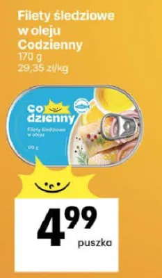 Filety śledziowe w oleju Codzienny promocja w Delikatesy Centrum