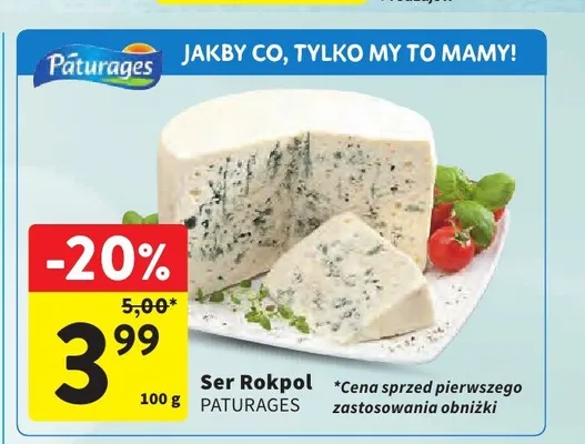 Ser Rokpol PATURAGES promocja w Intermarche