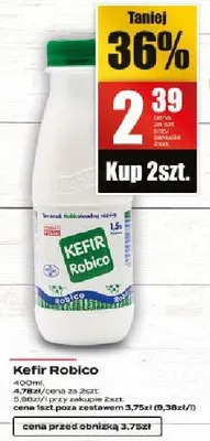 Kefir robico promocja w Supeco