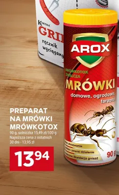 Preparat na mrówki Mrówkotox Arox promocja w Stokrotka