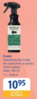 Specjalistyczny środek do czyszczenia w sprayu Fresini promocja w Drogerie DM