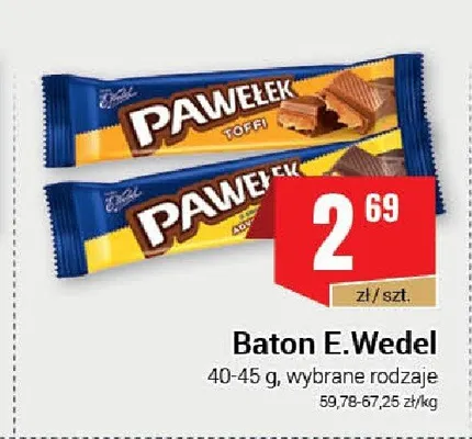 Baton E.Wedel Pawełek Advocat promocja w Premium Nasz Sklep