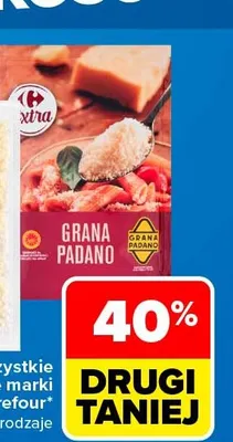 Ser Grana Padano Carrefour Extra promocja w Carrefour Market