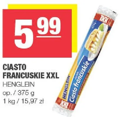 Ciasto francuskie XXL promocja w SPAR