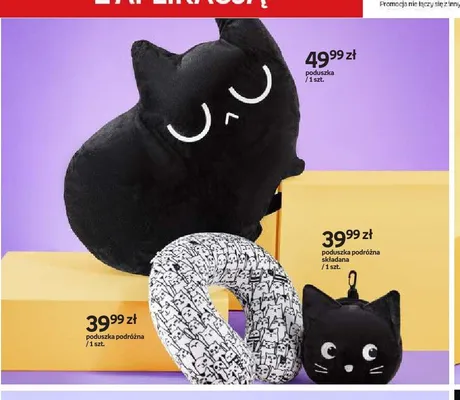 Poduszka podróżna Purrrfect School promocja w Empik