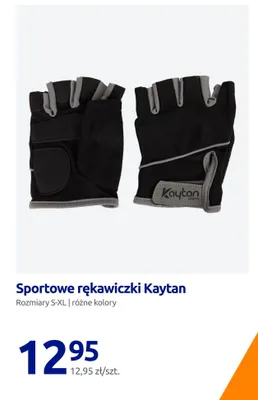Sportowe rękawiczki promocja w Action