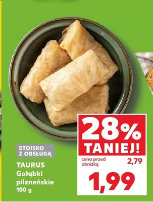 Gołąbki pilzneńskie Taurus promocja w Kaufland