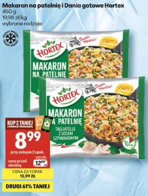 Makaron na patelnię i dania gotowe promocja w Delikatesy Centrum