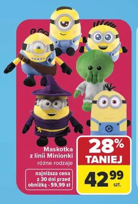 Maskotka Minionek promocja w Carrefour
